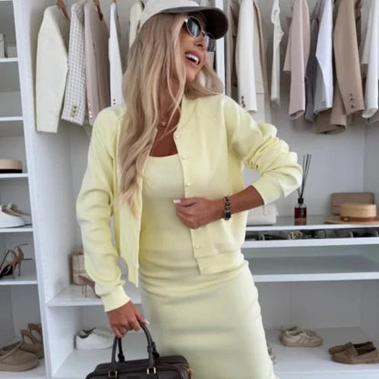 MARTINA - CONJUNTO VESTIDO Y SUDADERA